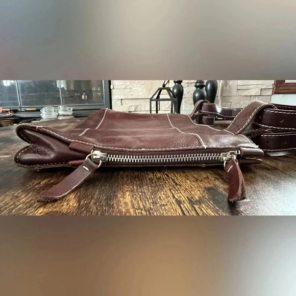 TOSCANI | leather handbag. 100% genuine Italian leather - Picture 5 of 16